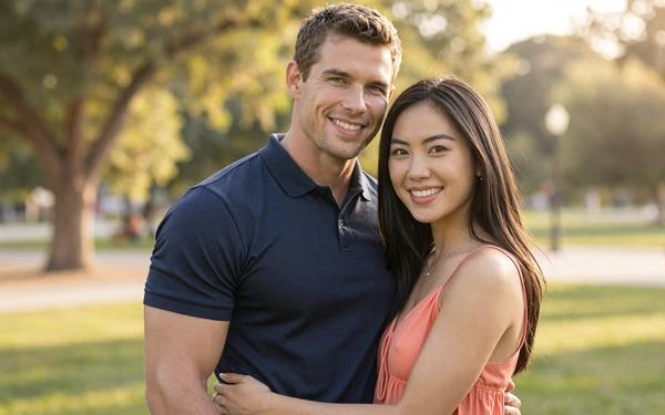 Todd from USA and Mei from China - HBDragons success couple married in 2024
