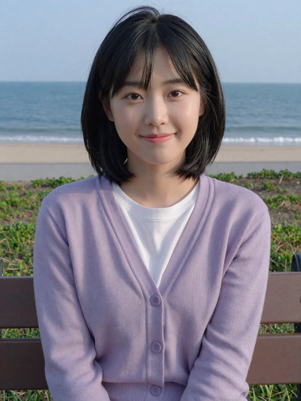 Jiyoung, 24, young Korean woman from Busan seeking genuine connection