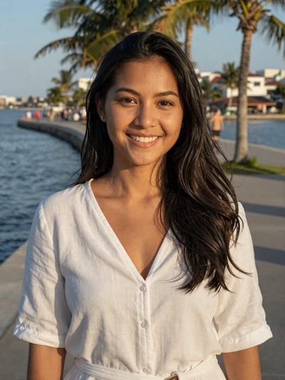 Lina, 25, verified Filipina woman from Cebu on waterfront