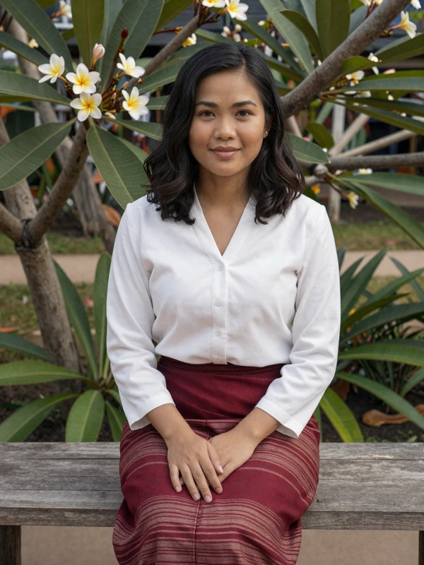 Viengkham, 31, educated Laotian professional from Pakse seeking marriage