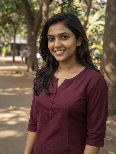 Ananya, 26, verified Indian woman from Bangalore in garden