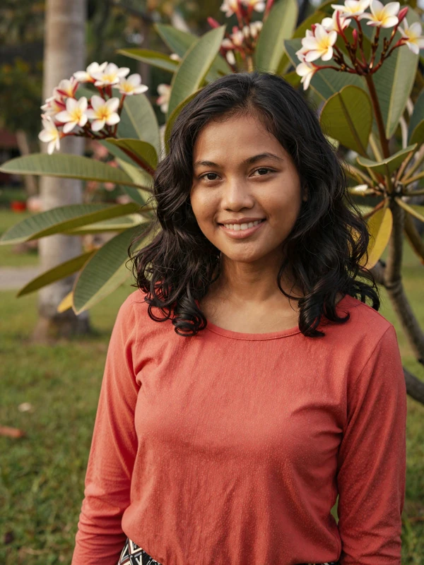 Indah, 22, young Indonesian woman from Medan seeking genuine connection